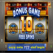 coca cola 777 slot login